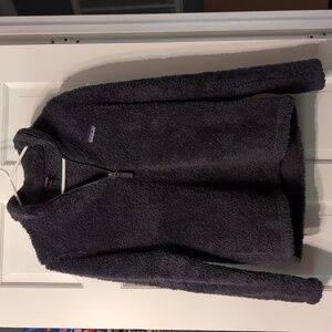 PATAGONIA fuzzy quarter zip fleece pullover top sweater